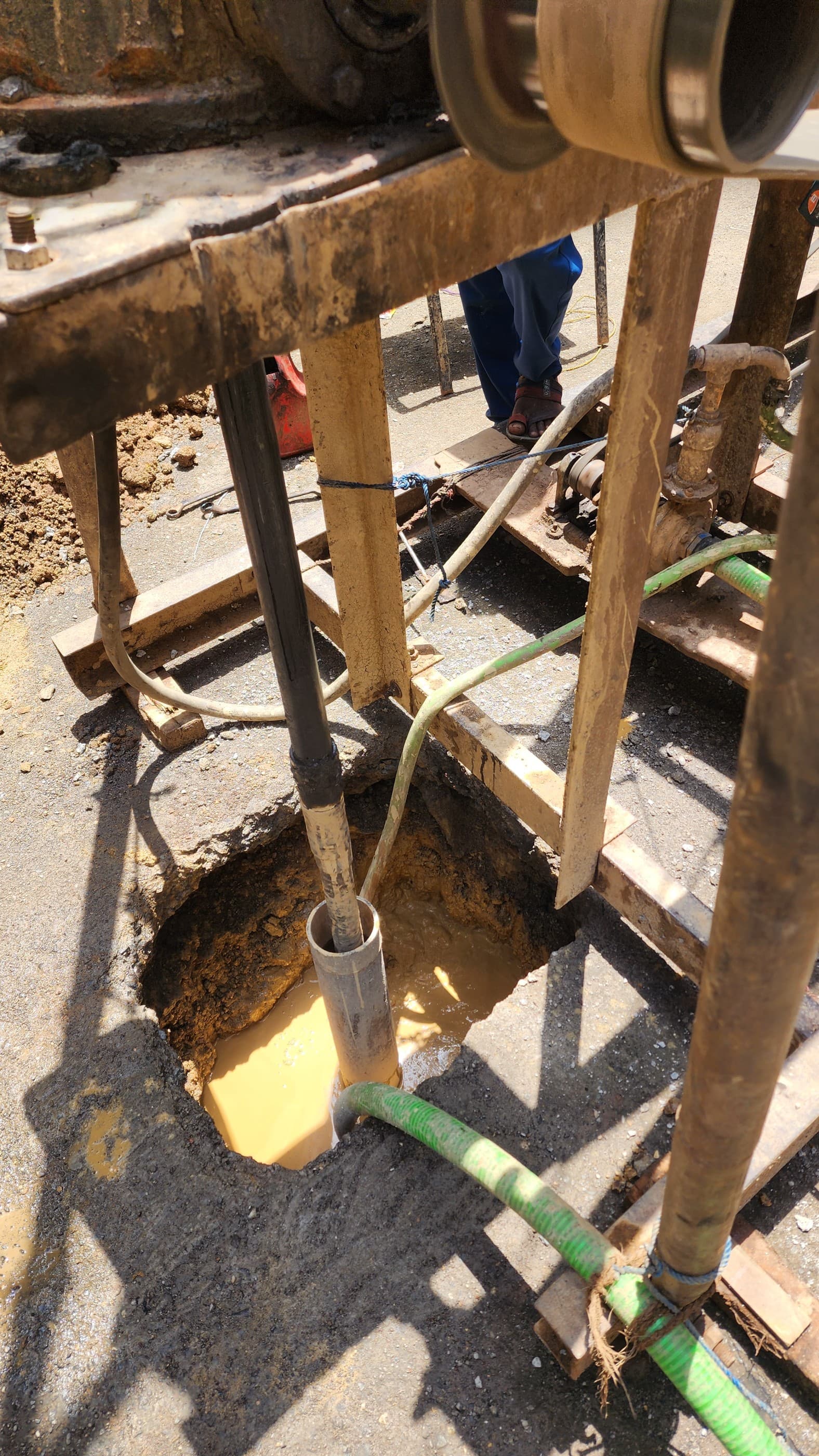 Completion of Soil testing.